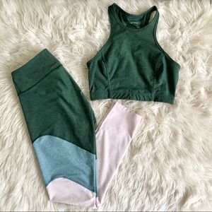 Outdoor Voices Workout set.